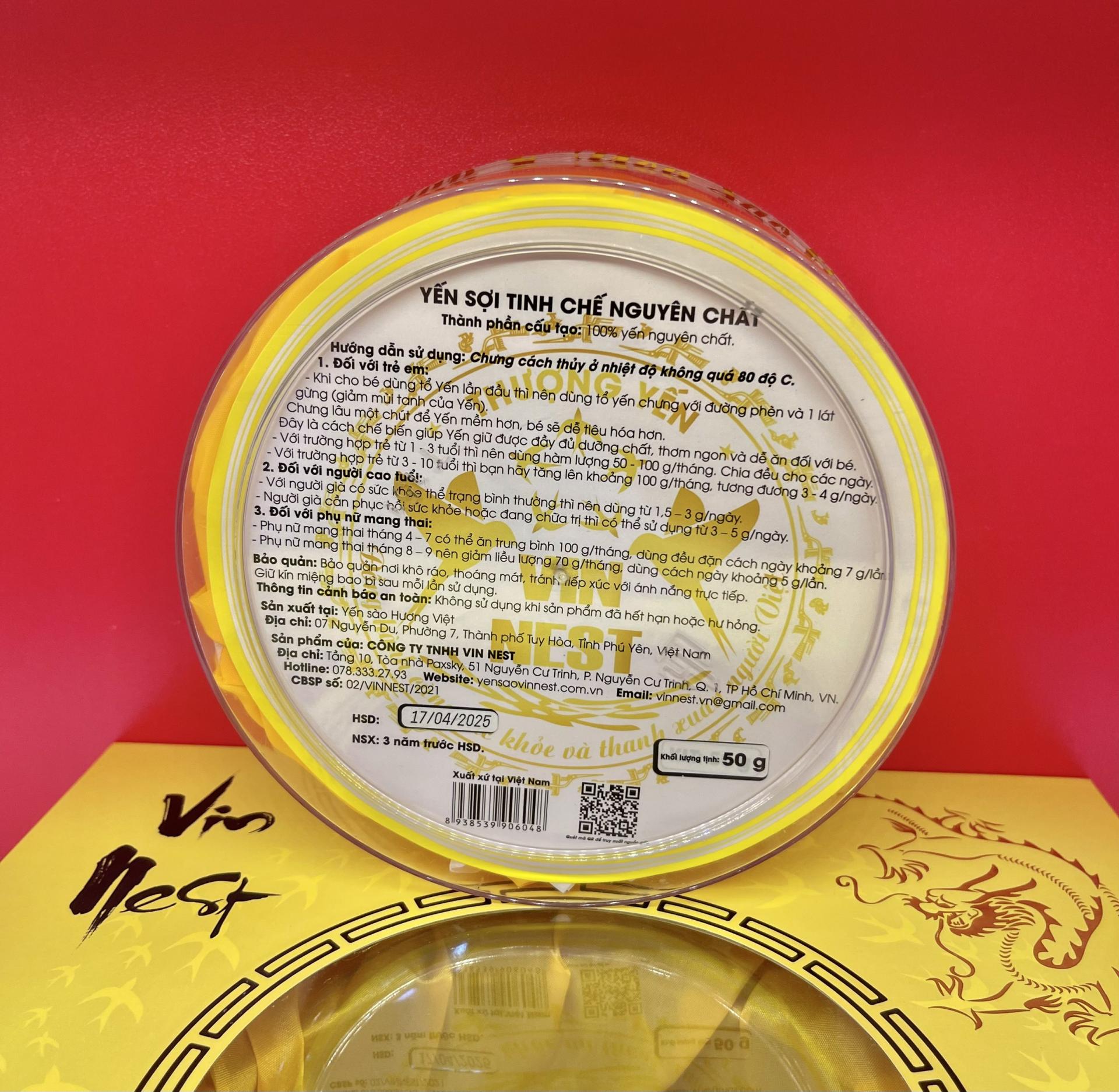 YẾN SÀO VIN NEST - CÔNG TY TNHH VIN NEST